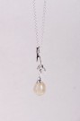 Branch pendant with Rutile quartz thumbnail