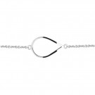 Sølvdråpe armbånd thumbnail