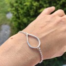 Sølvdråpe armbånd thumbnail