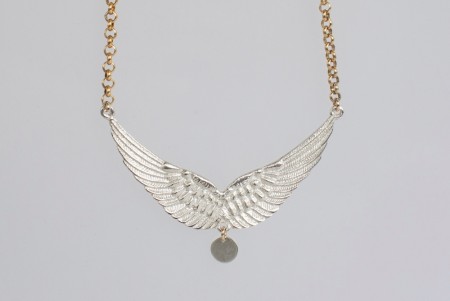 Dobbel wing necklace