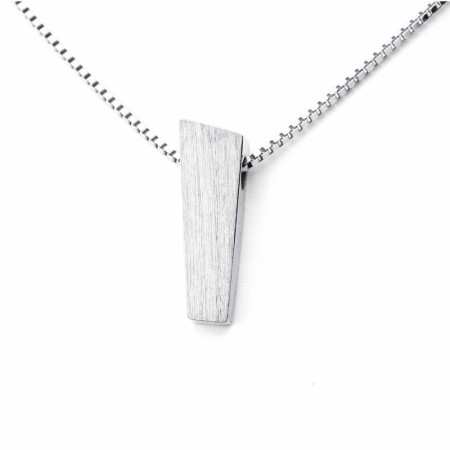 Silver Matte Pendant 18mm