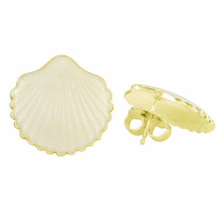 Shell earring large