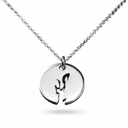 Oslofjord Necklace in Silver 12mm